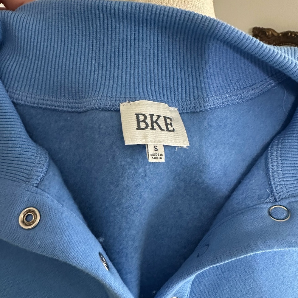 Bke Prep Edit Striped Half Snap Pullover - image 4